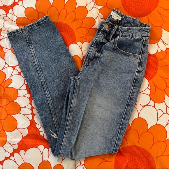 Good American Good 90s Icon High Waist Straight Leg Jeans 00 / 24 - Picture 1 of 5